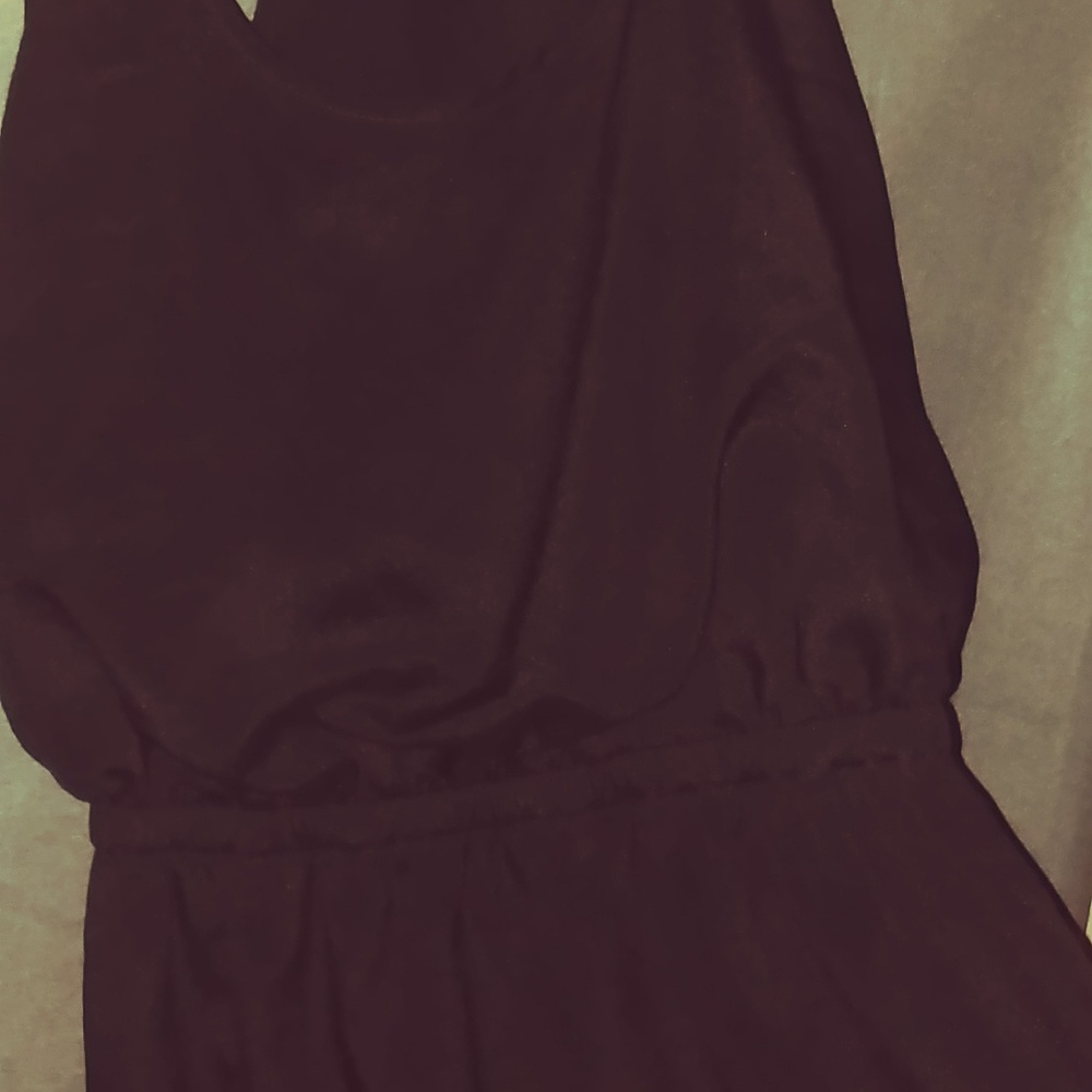 BLACK BABYDOLL DRESS - Picture 5 of 8